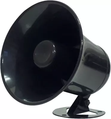 Outdoor Trumpet Car Horn Speaker - 5” Pa Horn Speaker W/ 8 Ohms Impedance 15 Wa • $29.22