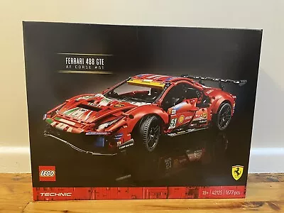 LEGO TECHNIC: Ferrari 488 GTE “AF Corse #51” (42125) • $350