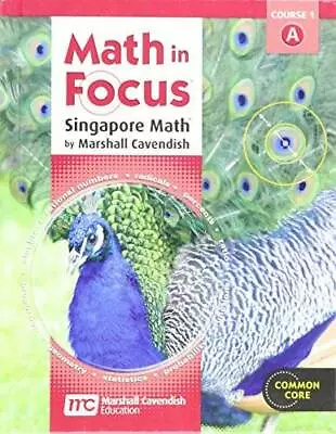 Math In Focus: Singapore Math Student Edition Grade 6 Volume A - GOOD • $5.69