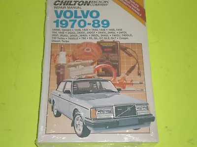 Chilton Volvo 1970-1989 Shop Repair Manual Part# 7040 Gas & Diesel NEW OLD STOCK • $12.95