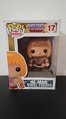 Funko Pop! Masters Of The Universe He-Man #17 Vaulted/Retired RARE HTF • $99.99