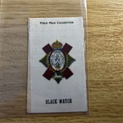 Silk Murrays Polo Cigarette Regimental Badges With Original Backing No6 • £4