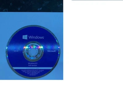 £59.99 • Buy Microsoft  Windows 8.1  64 BIT Disc (FULL INSTALL) ,,,