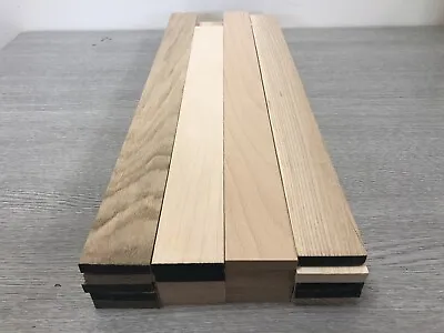 Oakashmaplest.beech Hardwood Timber Offcuts 5 Length Of Each @ 48x10x500mm • £41.95