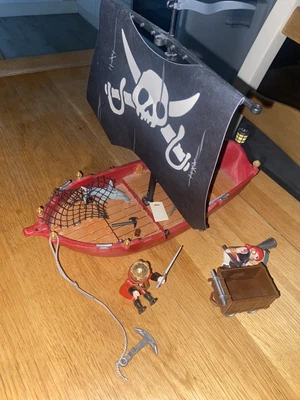 £0.99 • Buy Playmobil Pirate Boat Toy Set