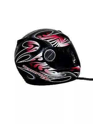 Scorpion Exo Motorcycle Helmet Full Face Dot  EXO 400 M2005 Graphic Design Small • $46.75