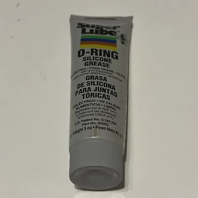 Super Lube 93003 O-ring Silicone Grease - 3oz Tube • $21