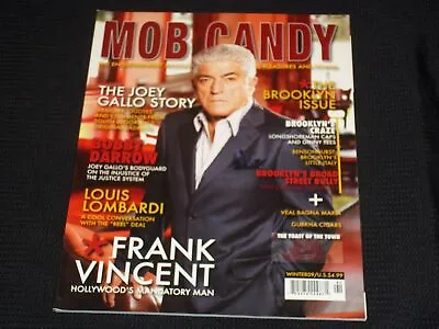 2009 Winter Mob Candy Magazine - Frank Vincent Front Cover - L 7039 • £40.54