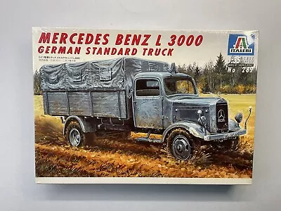 Italeri 1:35 Mercedes Benz L 3000 German Standard Truck NEW In SEALED BOX 287 • $15