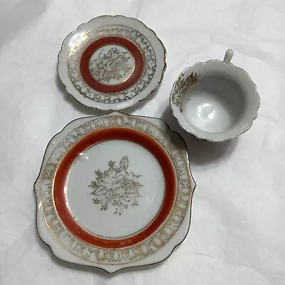 Vintage Miniature China Tea Set Hand Painted Made In Occupied Japan • $15