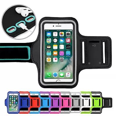 Sports Gym Armband Case Running Exercise For Apple IPhone 15 14 13 12 Pro Max • $5.95