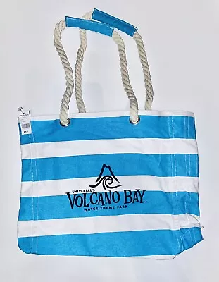 Universal Studios Florida Volcano Bay Water Theme Park Tote Bag Rope Handle • $14.95