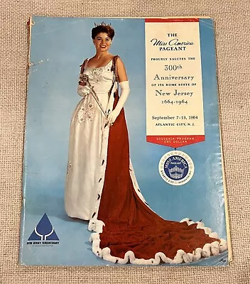 Vintage 1964 Miss America Pageant Official Program Atlantic City NJ • $12.99