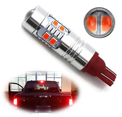 (1) Strobe/Flashing Red 921 912 LED Bulb For Truck High Mount 3rd Brake Light • $11.69