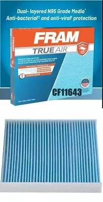 FRAM CV11643 TrueAir Hepa Cabin Air Filter For VW GOLF JETTA GTI TIGUAN & Audi • $19.48