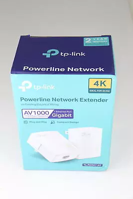 TP-Link Powerline Ethernet Adapter Starter Kit - AV1000 Gigabit Port U13C • $38