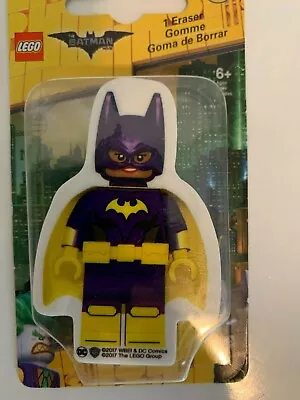 Lego Batman Movie Eraser DC Comics Batgirl Collectible 2017 Lot Of 6 Brand New • $6.95