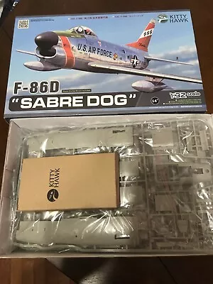 Kitty Hawk F-86D  Sabre Dog  Model Kit 1/32 • $75