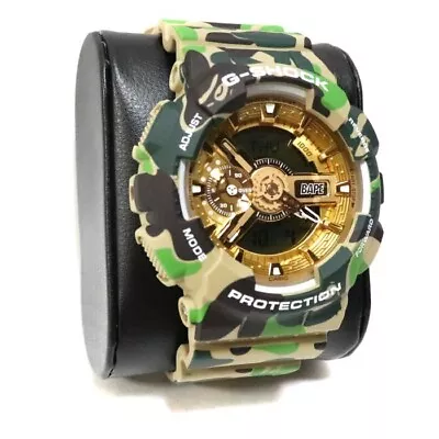 CASIO G-SHOCKK GA-110APE A BATHING APE XXV  25th Anniversary CAMO Used • $649.62