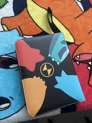 Pokémon Card Binder - (Holds 4 Cards A Pocket) - (Comes With 4 XYE Cards) • $11.29