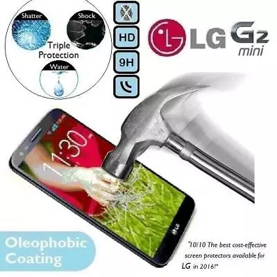 Tempered Glass Screen Protector LG G2 Mini/G2/G3mini/G3/G4/G5/G6/K10/Spirit/Leon • £0.99