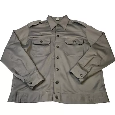 Army Mens Olive Green Lightweight Military Shirt Small  • £13