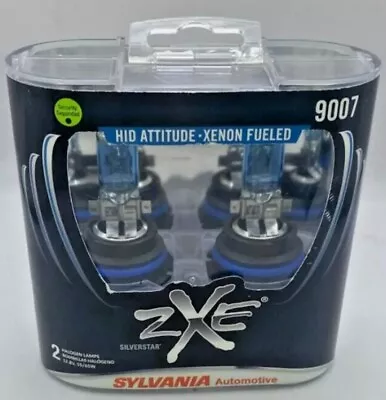 Sylvania Silverstar ZXE 9007 HB5 65/55W Two Bulbs Head Light Dual Upgrade • $19.99