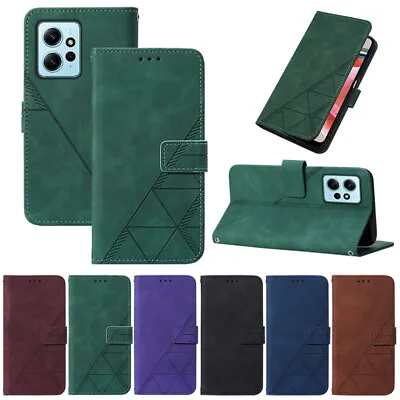 Retro Wallet Leather Case Flip Cover For Xiaomi Redmi 12C A1 Note 12S Note 12 4G • $13.54