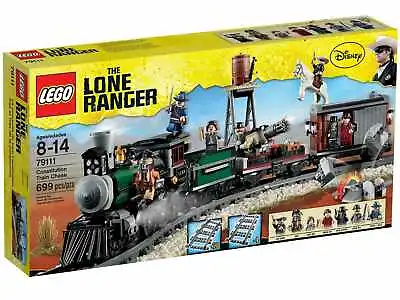 Lego 79111 The Lone Ranger Constitution Train Chase Retired Rare Item Best Price • $495.65