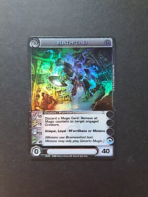 Rath'tab Ultra Rare Foil Beyond The Doors 64/222 Chaotic TCG • $130