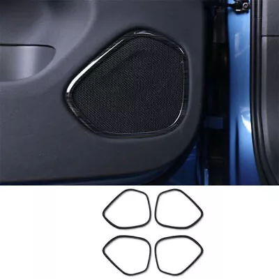 For Volvo XC60 2018-23 Black Titanium Inner Side Door Speaker Frame Cover Trim*4 • $46.88