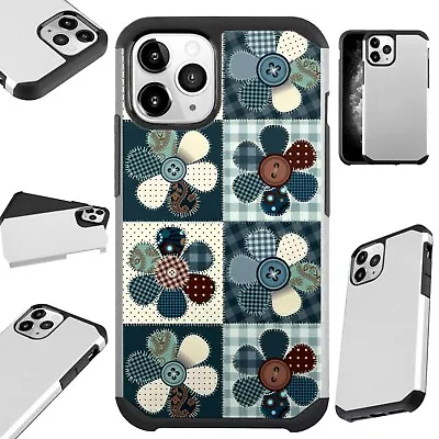 Fusion Case For IPhone 12/Mini/Pro Max Phone Cover FLOWER PATCH • $13.50