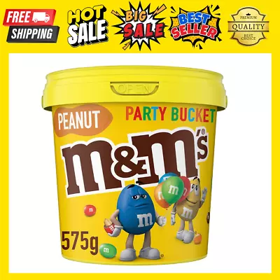 M&M's Peanut Chocolate Party Bucket 575g Free & Fast Shipping • $13.50