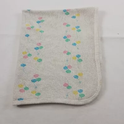 VTG Baby Morgan Balloon Blanket Waffle Weave Thermal Cotton Receiving • $27.99