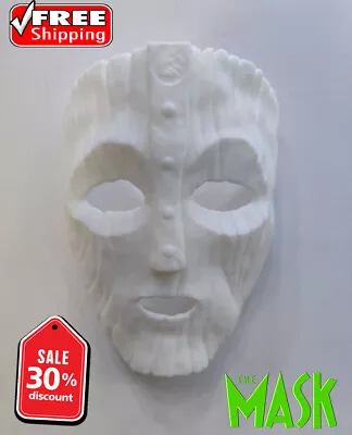 Loki Mask From The Mask  3D Printed Replica Movie Ready For Paint 2023 • £26.98