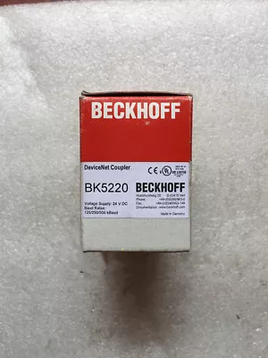 Beckhoff PLC BK5220 WITH ONE YEAR WARRANTY FAST SHIPPING 1PCS NIB • $522.50