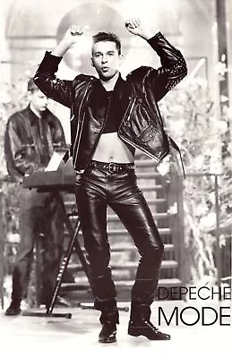 Depeche Mode Young Dave Gahan Black & White Promo Poster 36 X 24 • $102.19