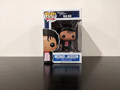 Funko Pop Rock Michael Jackson OG Billie Jean RARE AUTHENTIC Vaulted Common 22 • $350