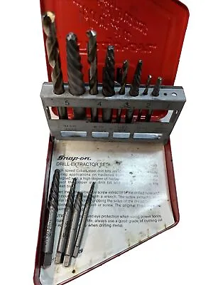 Snap On EXD10 Cobalt Missing Extractor And Drill Bit #1 Extra #4 & 3 Matco 3&2 • $49.99