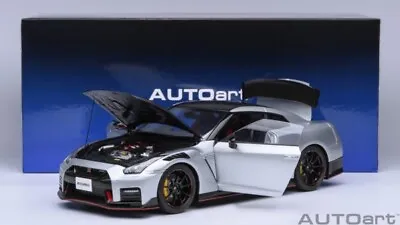 Autoart Nissan GT-R (R35) Nismo 2022 Special Edition Ultimate Metal Silver 1/18 • $199