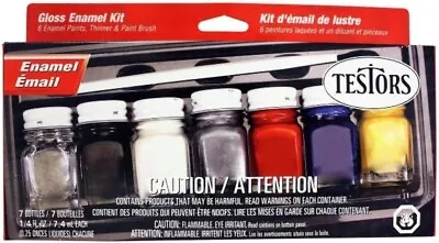 Testor's Model Paint #9115 Gloss Enamel Paint Set Free Ship • $22.99