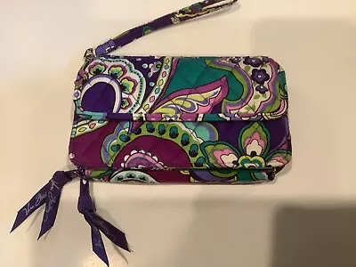 Gently Used 1X~ Vera Bradley Heather CarryAll In One Wristlet • $24.99