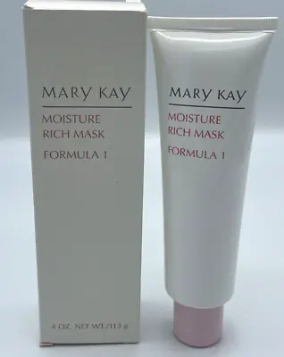 Mary Kay Moisture Rich Mask Formula 1 BASIC SKIN CARE 106100 / 1061 NEW IN BOX • $32.95