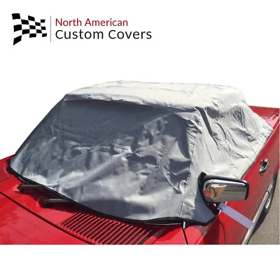 Mercedes R107 Convertible (SL Class) Soft Top Roof Half Cover RP133G 1984 1985  • $99.95