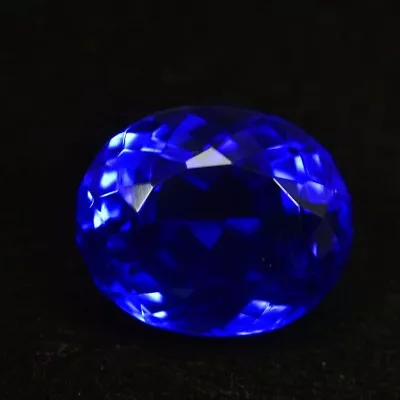 Natural Blue Tanzanite 42.50 Ct AAA+ Oval Cut Loose Gemstone GIE Certified 2150 • $19