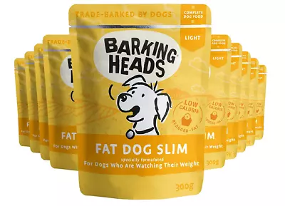 £25 • Buy Barking Heads Low-Calorie Wet Dog Food - Fat Slim 300 G (Pack Of 10) 