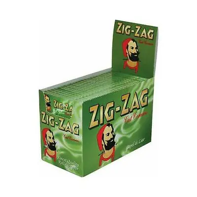 1000 Zig Zag Green Rizla/rolling Papers 20 Packs X 50 Papers • £5.49