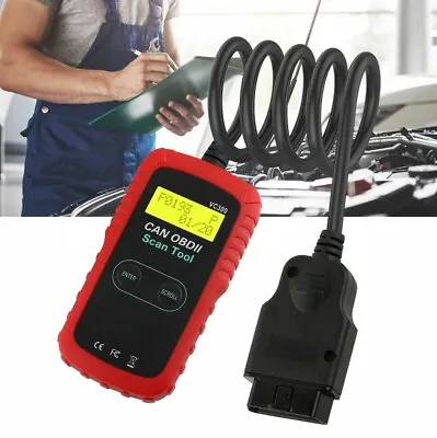 Ram ProMaster Code Reader Diagnostic CAN OBDII OBD2 Scan Tool Reset Fault VC300 • $10.50