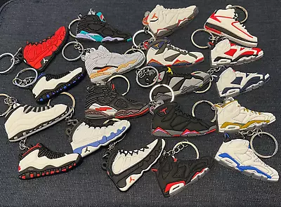 2d Sneaker Keychain Inspired Nike Air Jordan 6 Keyring - Free Postage Australia • $3.68