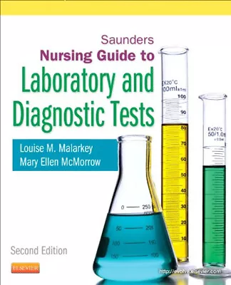 Saunders Nursing Guide To Laboratory And Diagnostic Tests Paperba • $6.96